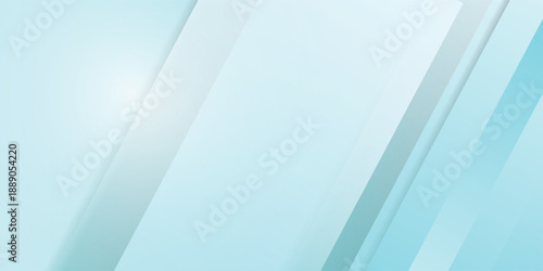 Abstract blue white banner design vector, dynamic sporty horizontal background template for media promotion or web banner