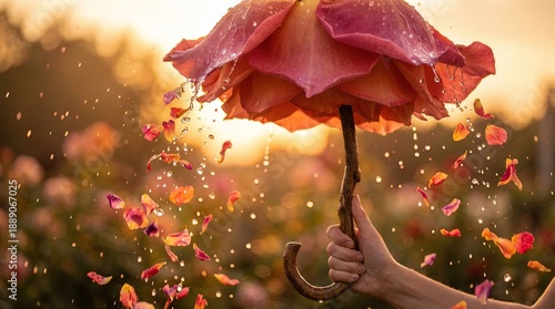 A person holds a whimsical ...