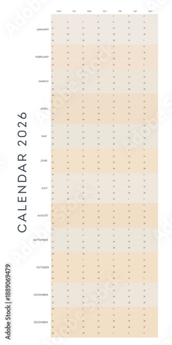 A calendar for the year 202...