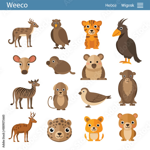 Cartoon Animals Collection