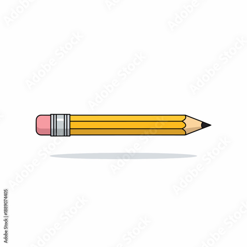Yellow Pencil with Eraser