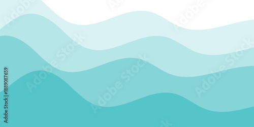  Refreshing shimmering water abstract background frame vector illustration material1