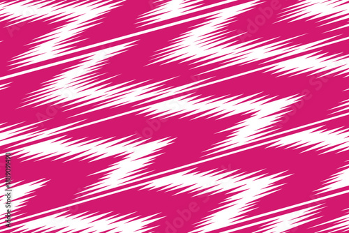 Abstract background with diagonal sharp and spike line pattern
