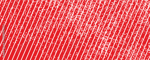 Vertical red and white stripes background. Seamless and repeating pattern.