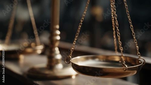 Abstract visualization highlights imbalancing scales as a metaphor for risk, conflict, or unequal distribution in economics, law, or social systems. cinematic color correction, natural uneven