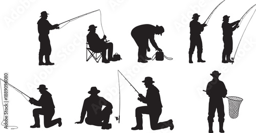 Black silhouettes of a man and woman sitting in chairs having a professional discussion or therapy session isolated on white background for business communication