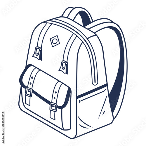 Simple backpack design
