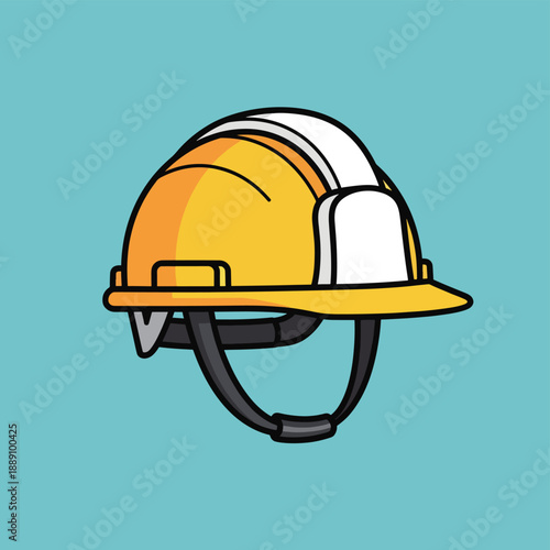Yellow Safety Hard Hat