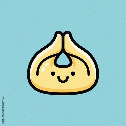 Happy Dumpling Character