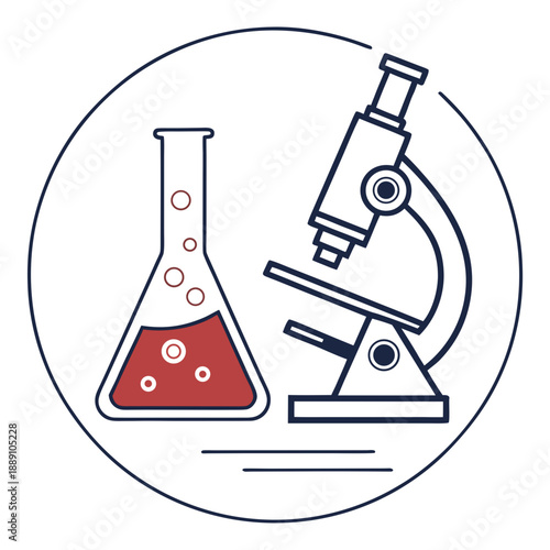 Science experiment setup