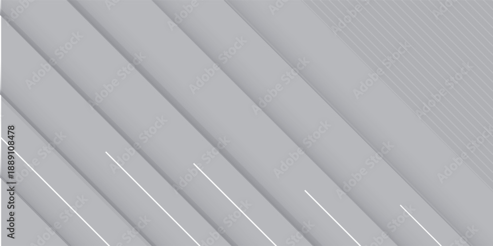 Obraz premium abstract geometric seamless pattern shadow line white background. Vector illustration