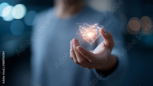 Loyalty concept visualization brand faithfulness customer commitment relationship dedication trust symbolism partnership fidelity with copy space