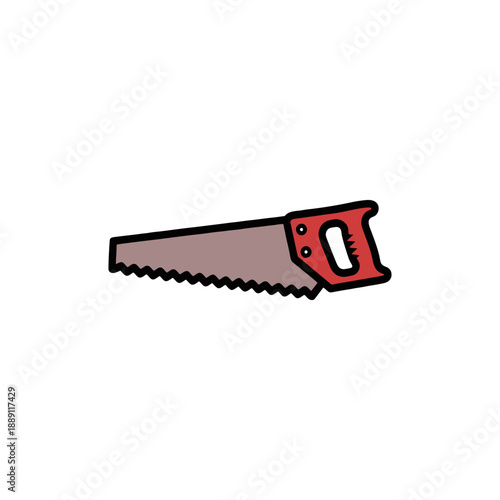 saw blade isolated on white