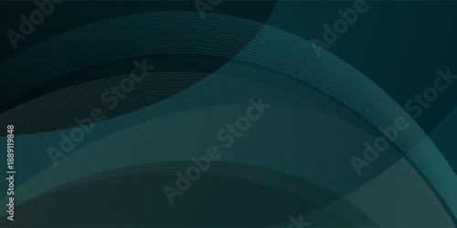Abstract green geometric background. Modern art and illustration eps10.