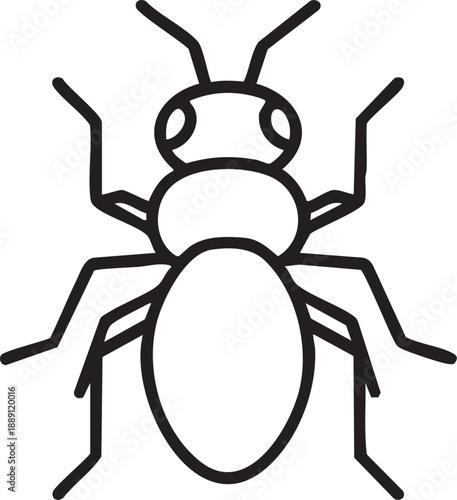 Spring Flower Icons. Spring bee flowers. Line icon set of spring