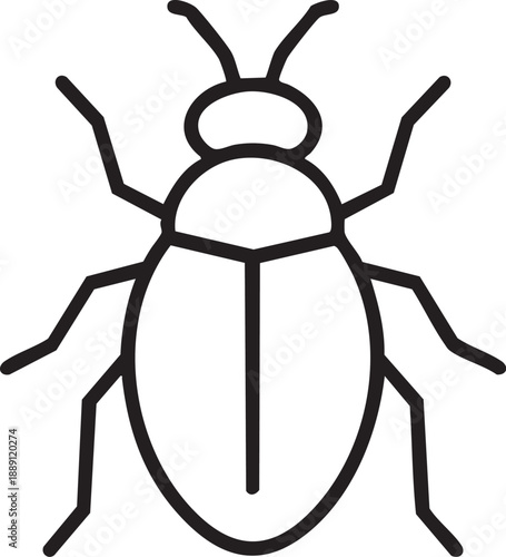 Spring Flower Icons. Spring bee flowers. Line icon set of spring