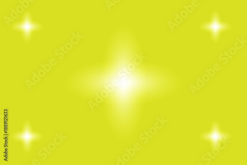Abstract yellow glowing background with soft light flares and radiant center. Minimal luminous design ideal for modern presentations, creative projects, digital wallpapers, web backgrounds.