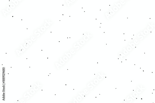 Photos scattered tiny black dots pattern on white