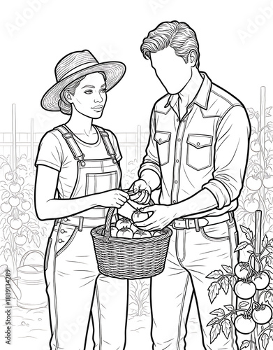 Cozy Moment at Home: An Adult Coloring Book for Women Featuring Romantic Couples, Cozy Home Interiors, and Hygge Living for Stress Relief (The Faceless Love Collection