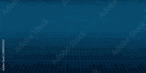 Abstract blue tiled background with a subtle gradient effect