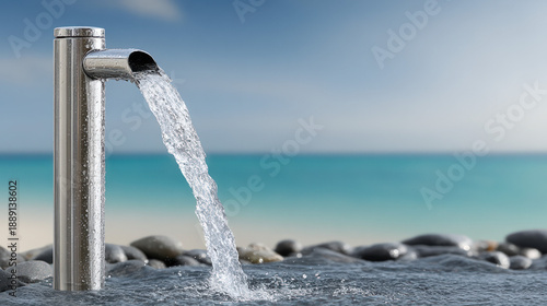 Drinking water fountain in ...