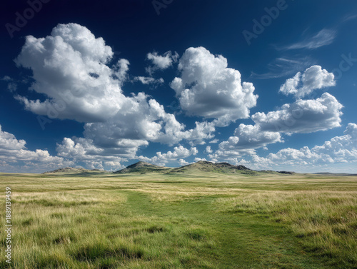 Grass field background
