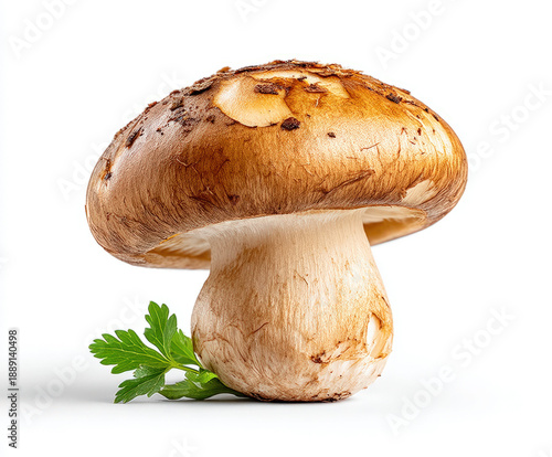 Mushroom isolated on white ...
