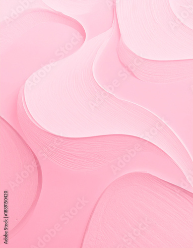 Wallpaper Mural abstract pink background with waves Torontodigital.ca