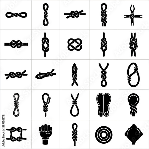 Black Silhouette Vector Set of Wine Bottles, Decanters, and Glasses