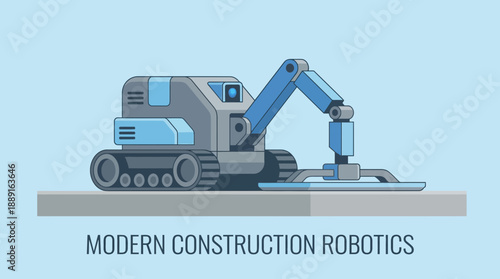 Advanced Robotic Construction Equipment Automated Engineering Machine
