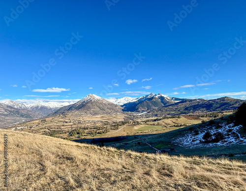 Εκτύπωση καμβά Peak aerial view from Puy de Manse mountain Hautes-Alpes, France 2