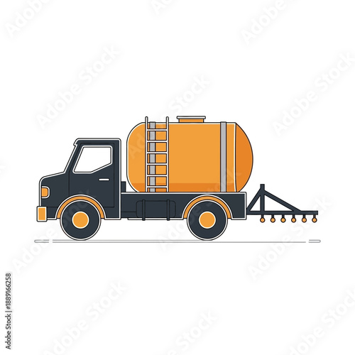 Agricultural Sprayer Truck Delivering Essential Crop Care Solutions