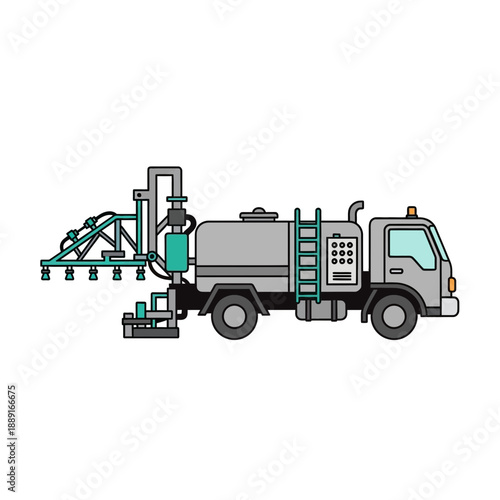 Agricultural Spraying Truck Equipment For Farming And Crop Protection Services