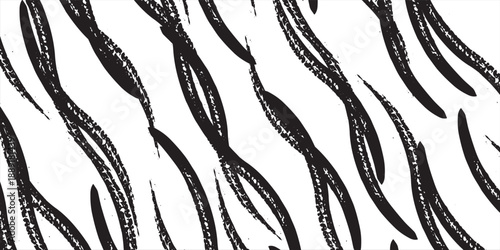 Abstract animal skin background pattern. Organic Texture. Animal Background. Stripes Texture. Exotic Tiger Print. Safari Stylish Pattern. Savannah Fashion. Zebra Pattern. eps 10