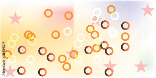 Abstract Glittering gradient background with hologram effect and magic lights. Holographic  fantasy backdrop with fairy