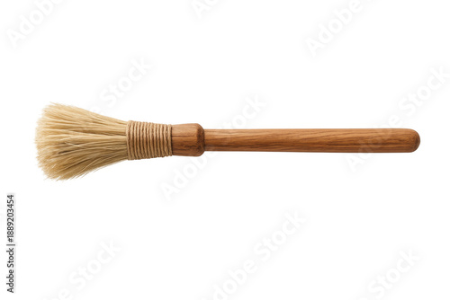 Pastry brush with wooden handle and natural bristles