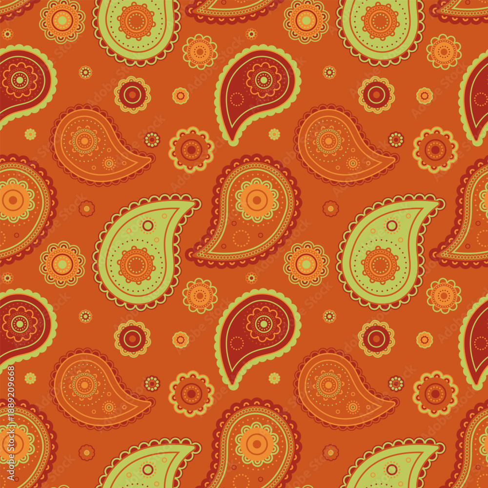 Fototapeta premium Contrast paisley at repetition curled. Drawn paper by droplet art. Template tissue to decorative greeting.