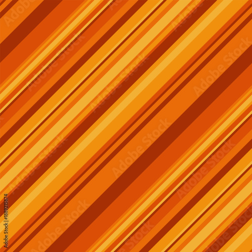 Dynamic diagonal stripes in warm autumnal hues create a vibrant, energetic pattern.