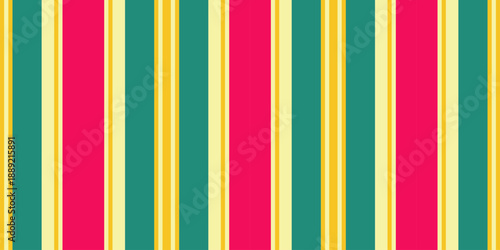 Vibrant vertical stripes in pink, yellow, and teal create a cheerful, retroinspired pattern.  Perfect for backgrounds, textiles, or website designs needing a playful, energetic aesthetic.