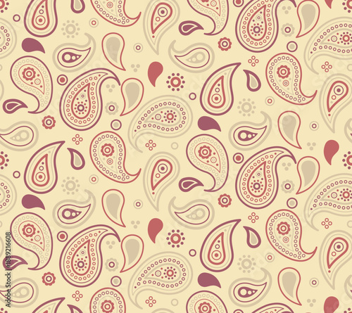 Herbal curve royalty curl. Symmetry meadow with foliage springtime. Asian sparse ornament tradition.