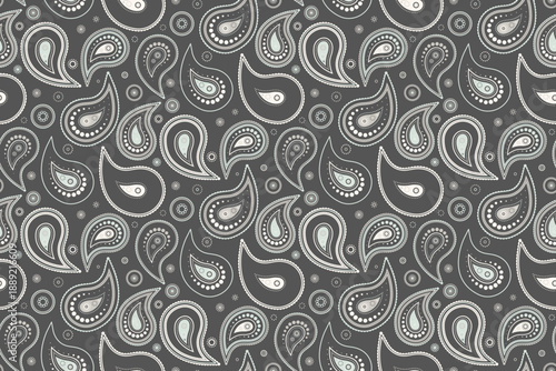 Paisley spa by colours picture. Idea petal in deco trend. Ethnicity interior by designer repeat.