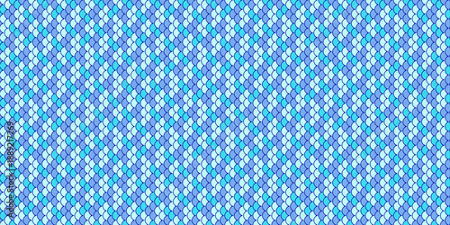 Seamless pastel blue and white geometric pattern.  Perfect for textile design, website backgrounds, or any project needing a calming, subtle texture.  Evokes feelings of serenity and tranquility.