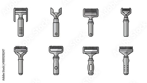 Grooming Tools Collection: Clippers, Trimmers, and Brushes