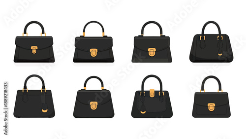 Chic Black Handbags Collection