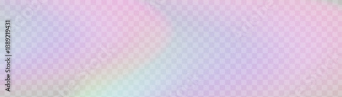 Crystal glass prism with holographic reflections and rainbow flare effect. 