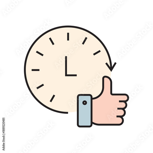 Clean flat outline icon set featuring thumbs up and “like” symbols in various contexts such as users, social media, web, notifications, settings, approval, rating, and feedback. Perfect for UI, UX.