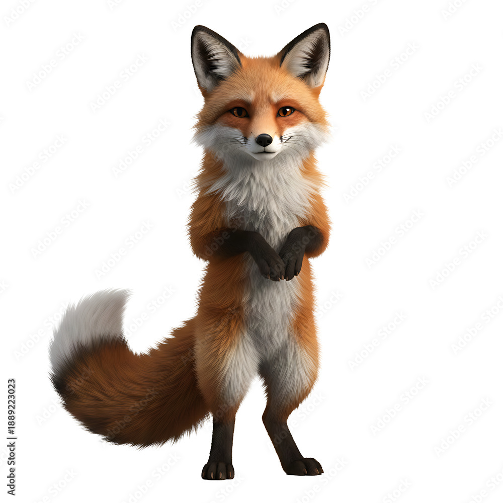 Obraz premium red fox vulpes, 4 years old