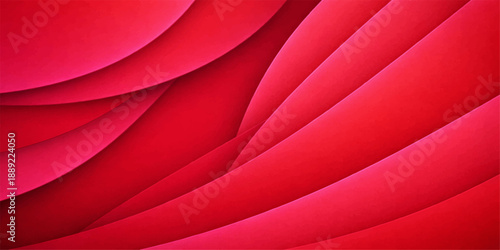 A luxurious red background featuring a smooth blend of silk, velvet, and satin textures creates a soft, shiny textile backdrop perfect for romantic Valentine fashion and elegant drapery design