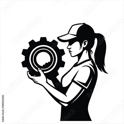 Black silhouette of a hamburger with sesame seeds