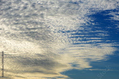 Foto Wetter, Wolken, Große Schäfchenwolken,  Altocumulus